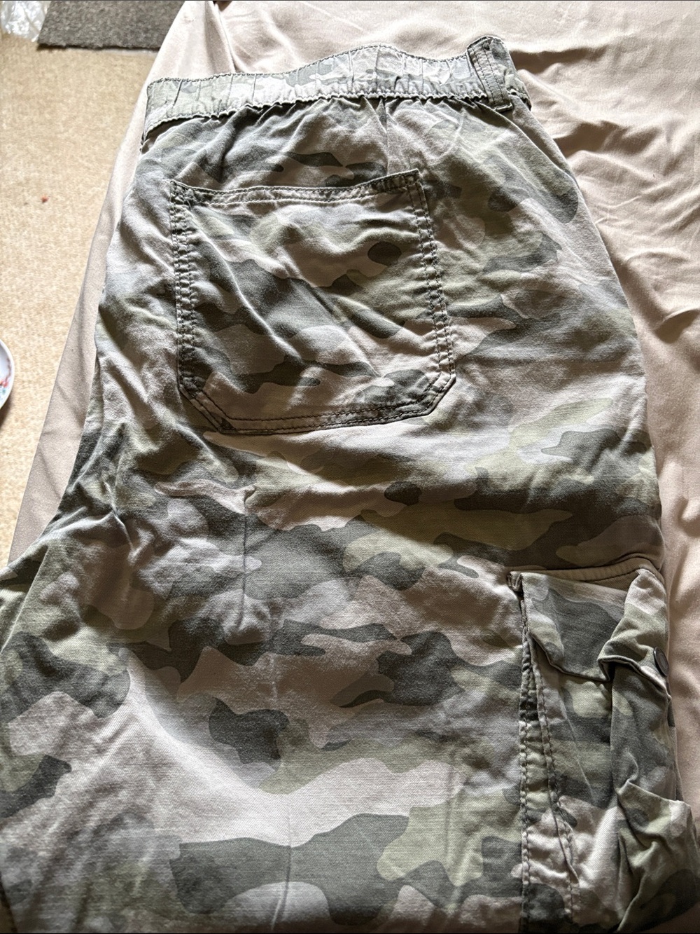 SO Olive Green Cargo Joggers